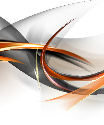 Rolgordijn voor het raam Oranje lijnpatroon