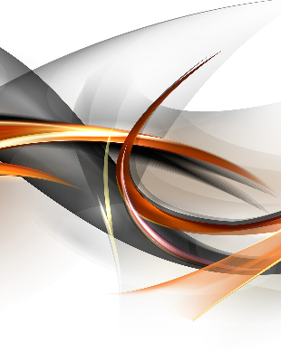 Rolgordijn voor het raam Oranje lijnpatroon