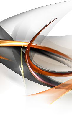 Rolgordijn voor het raam Oranje lijnpatroon