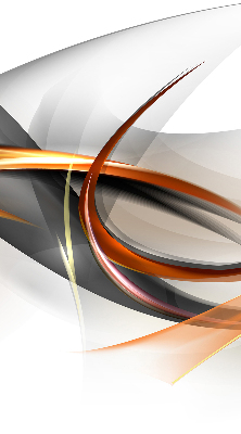 Rolgordijn voor het raam Oranje lijnpatroon