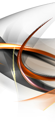 Rolgordijn voor het raam Oranje lijnpatroon