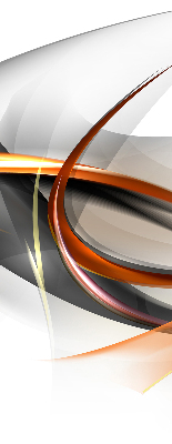 Rolgordijn voor het raam Oranje lijnpatroon