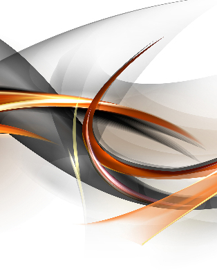 Rolgordijn voor het raam Oranje lijnpatroon