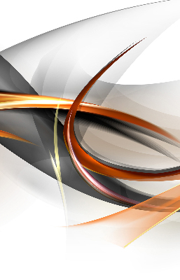 Rolgordijn voor het raam Oranje lijnpatroon