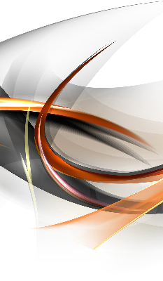 Rolgordijn voor het raam Oranje lijnpatroon