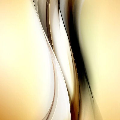 Rolgordijn verduisterend Gele abstractie