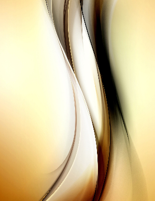 Rolgordijn verduisterend Gele abstractie