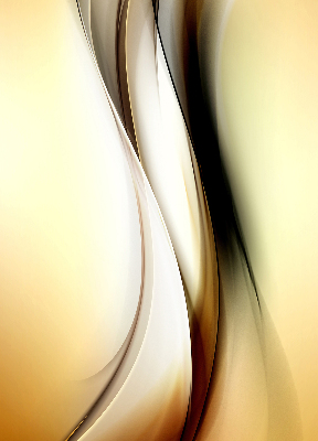 Rolgordijn verduisterend Gele abstractie