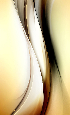 Rolgordijn verduisterend Gele abstractie