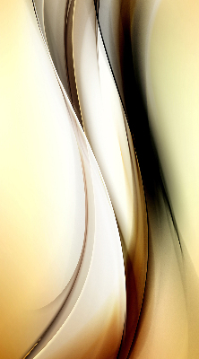 Rolgordijn verduisterend Gele abstractie