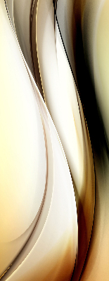 Rolgordijn verduisterend Gele abstractie