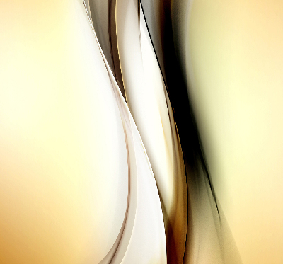 Rolgordijn verduisterend Gele abstractie