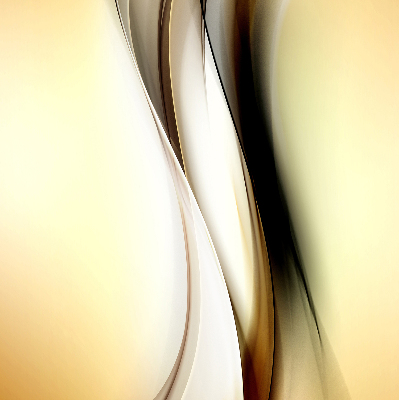 Rolgordijn verduisterend Gele abstractie