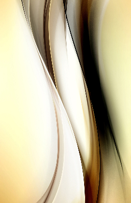 Rolgordijn verduisterend Gele abstractie