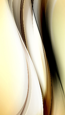 Rolgordijn verduisterend Gele abstractie