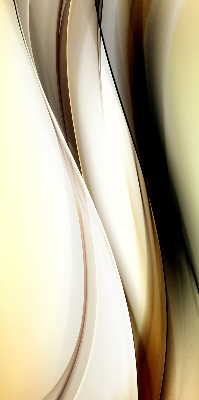 Rolgordijn verduisterend Gele abstractie