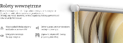 Rolgordijn verduisterend Gele abstractie