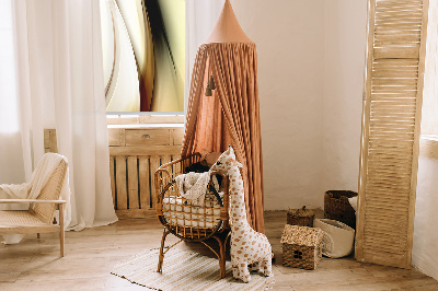 Rolgordijn verduisterend Gele abstractie