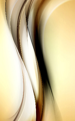 Rolgordijn verduisterend Gele abstractie