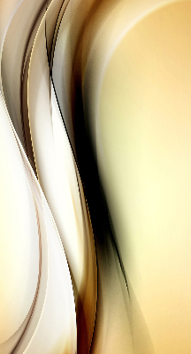 Rolgordijn verduisterend Gele abstractie