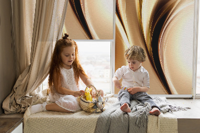 Rolgordijn voor het raam Metaal