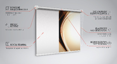 Rolgordijn voor het raam Metaal