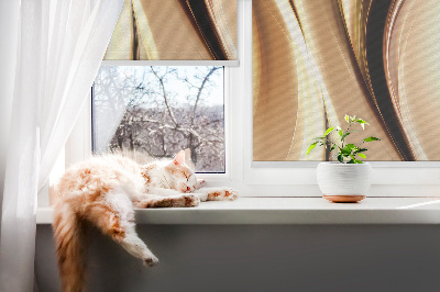 Rolgordijn voor het raam Metaal