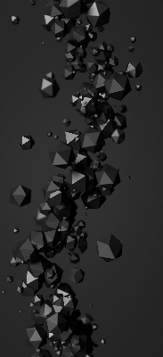 Rolgordijn verduisterend Vallende klonten