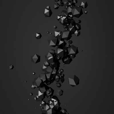 Rolgordijn verduisterend Vallende klonten