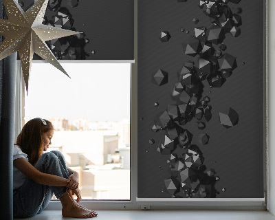 Rolgordijn verduisterend Vallende klonten