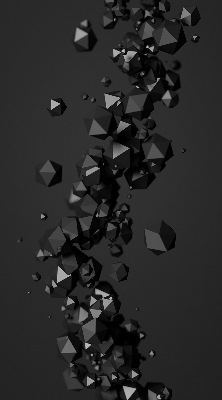 Rolgordijn verduisterend Vallende klonten