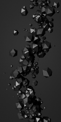 Rolgordijn verduisterend Vallende klonten