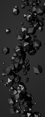 Rolgordijn verduisterend Vallende klonten