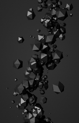 Rolgordijn verduisterend Vallende klonten