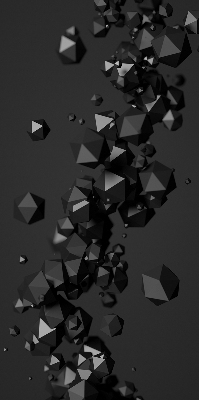 Rolgordijn verduisterend Vallende klonten