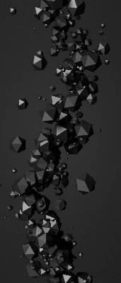 Rolgordijn verduisterend Vallende klonten