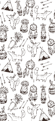 Rolgordijn verduisterend Getekende afbeeldingen