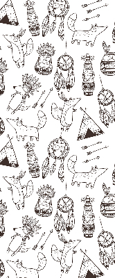 Rolgordijn verduisterend Getekende afbeeldingen