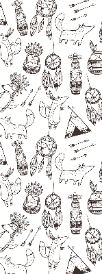 Rolgordijn verduisterend Getekende afbeeldingen