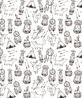 Rolgordijn verduisterend Getekende afbeeldingen