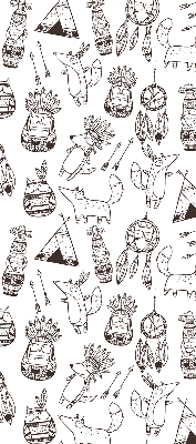 Rolgordijn verduisterend Getekende afbeeldingen