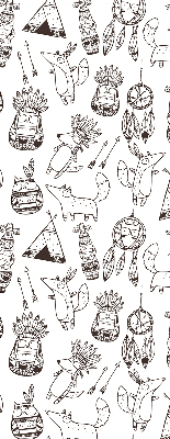 Rolgordijn verduisterend Getekende afbeeldingen