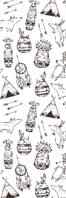 Rolgordijn verduisterend Getekende afbeeldingen