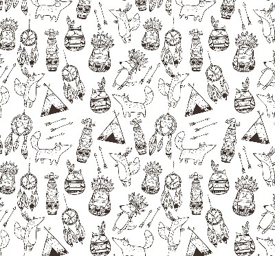 Rolgordijn verduisterend Getekende afbeeldingen