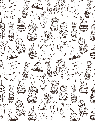 Rolgordijn verduisterend Getekende afbeeldingen