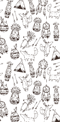 Rolgordijn verduisterend Getekende afbeeldingen