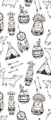 Rolgordijn verduisterend Getekende afbeeldingen