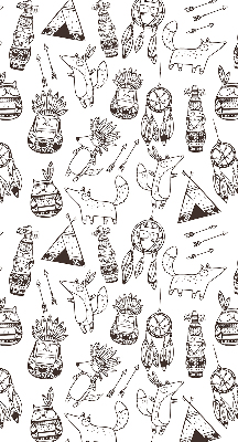 Rolgordijn verduisterend Getekende afbeeldingen