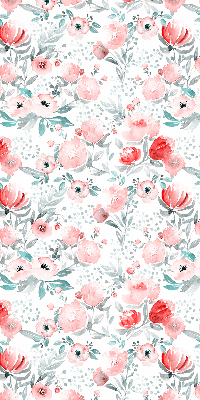 Rolgordijn verduisterend Roze klaproos