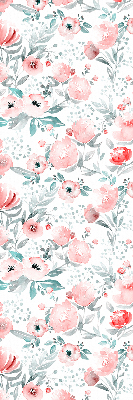 Rolgordijn verduisterend Roze klaproos